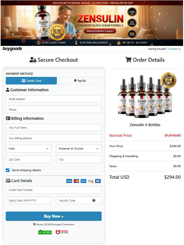 ZenSulin- Secure Page